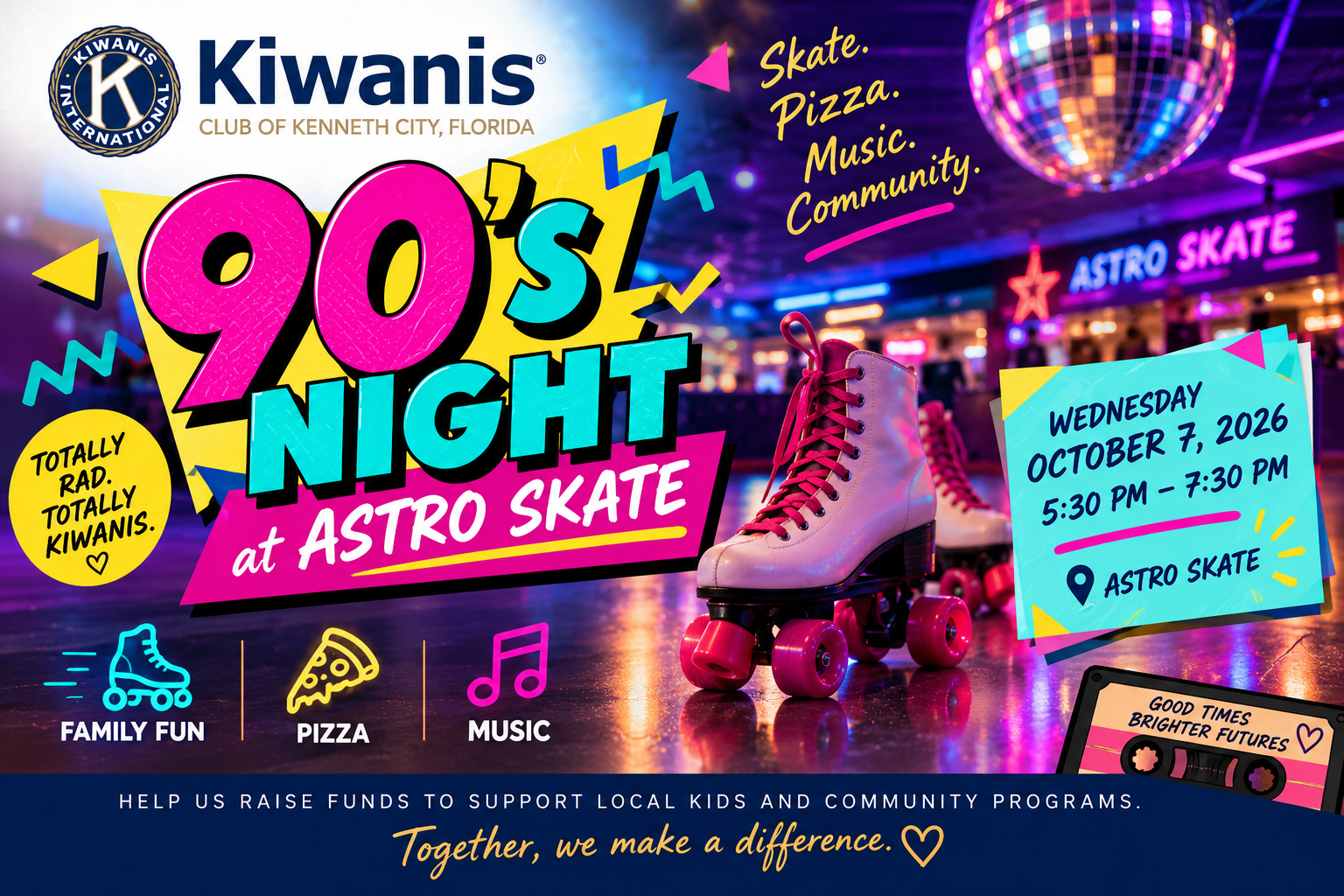 90's Night at Astro Skate