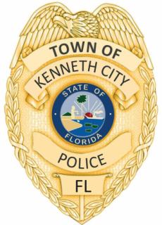 Town of Kenneth City Police Department badge